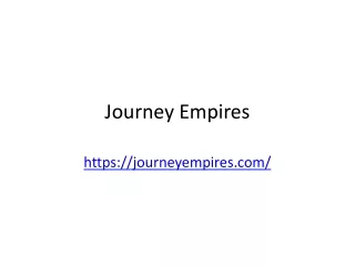 Journey Empires