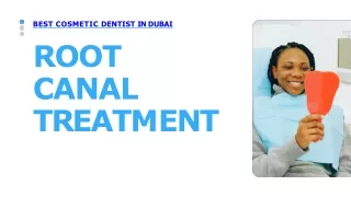 Root canal treatment |Best Cosmetic Dentist In Dubai