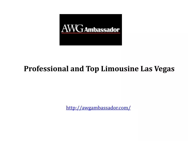 professional and top limousine las vegas