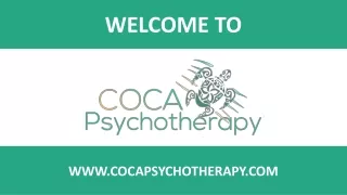 Welcome To Online Therapy for Anxiety and Depression