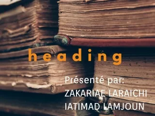 h e a d i n g