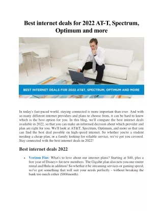 best internet deals for 2022 at t spectrum