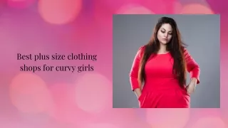 Best plus size clothing shops for curvy girls