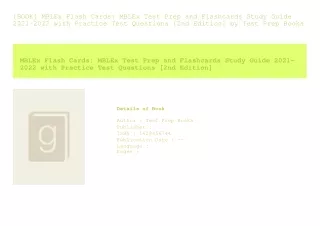 book mblex flash cards mblex test prep