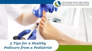 5 Tips for a Healthy Pedicure from a Podiatrist