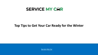 Top Tips to Get Your Car Ready for the Winter