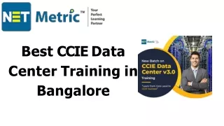 Best CCIE Data Center Training in Bangalore