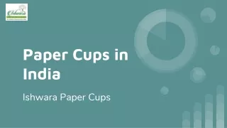paper cups in india