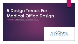 5 Design Trends For Medical Office Design