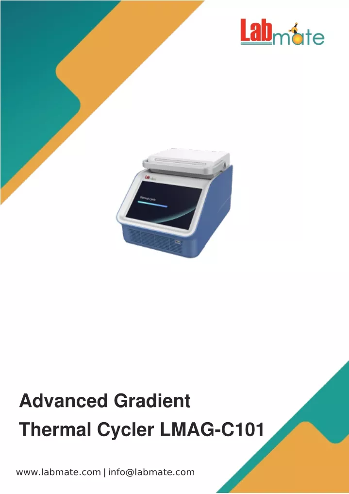 advanced gradient thermal cycler lmag c101