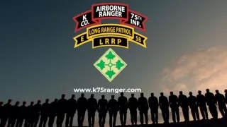 75th Infantry Regiment- K75 Ranger