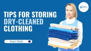 Tips for Storing Dry-Cleaned Clothing