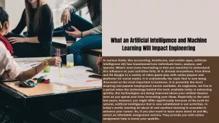 what an artificial intelligence and machine