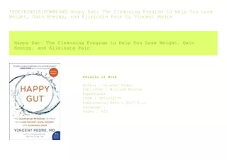 *PDF/KINDLE)DOWNLOAD Happy Gut The Cleansing Program to Help You Lose Weight