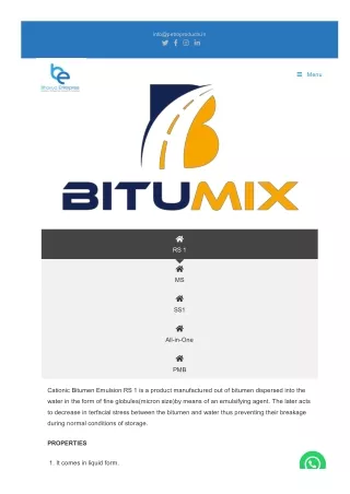 Bitumix Bitumen