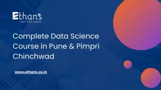 Data Science Course in Pune By Ethans Tech