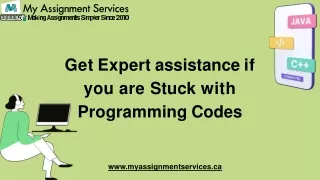 Get Expert assistance if you are Stuck with Programming Codes (1)