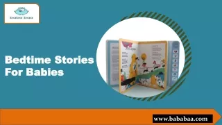 Bedtime Stories For Babies