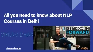 NLP Courses in Delhi