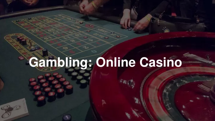 gambling online casino