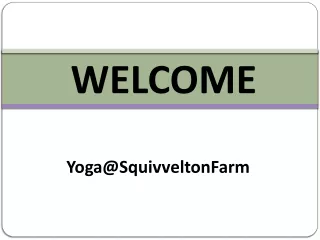 welcome