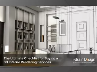 The Ultimate Checklist for Buying 3D Interior Rendering Services