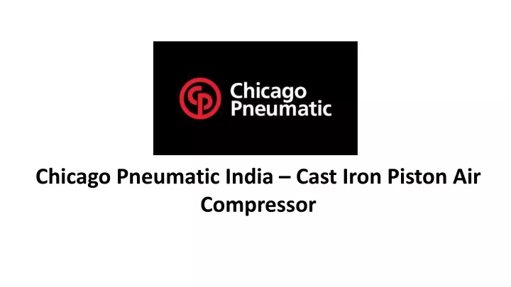 chicago pneumatic india cast iron piston