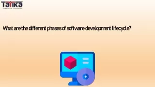 what are the different phases of software development lifecycle