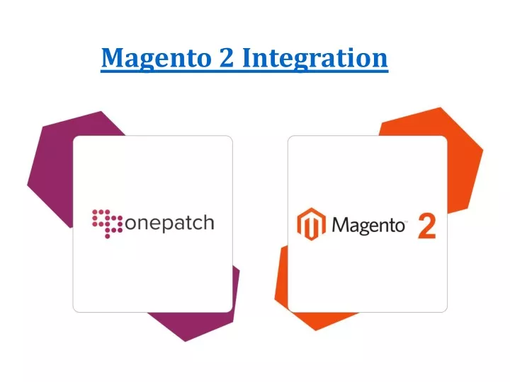 magento 2 integration