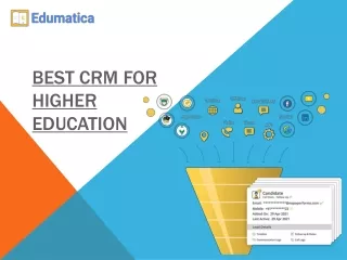 Best CRM for higher education