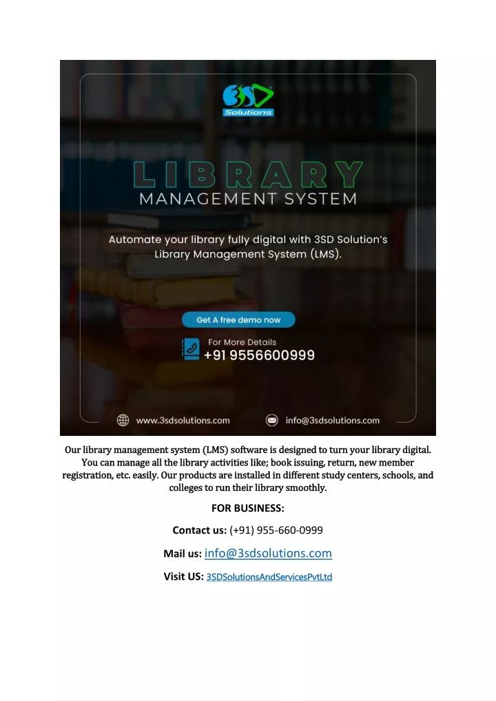 our library management system lms software