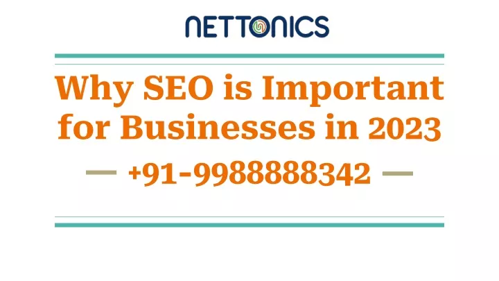 why seo is important for businesses in 2023