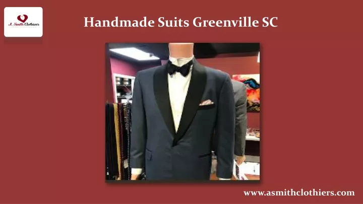 handmade suits greenville sc