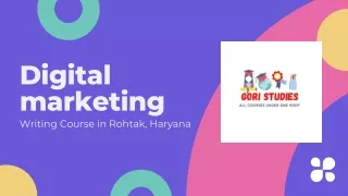 Writing Course in Rohtak, Haryana
