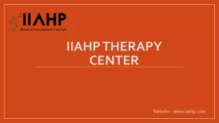 Down Syndrome Treatment | IIAHP Therapy Center