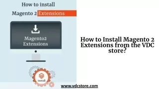 How to Install Magento2 Extensions from the VDC store_