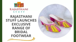 Bridal Footwear in India | Rajasthani Stuff