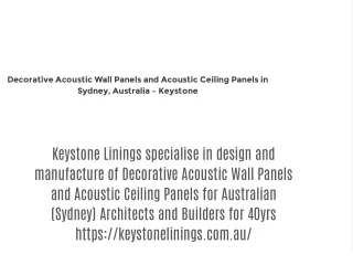 Decorative Acoustic Wall Panels and Acoustic Ceiling Panels in Sydney, Australia – Keystone
