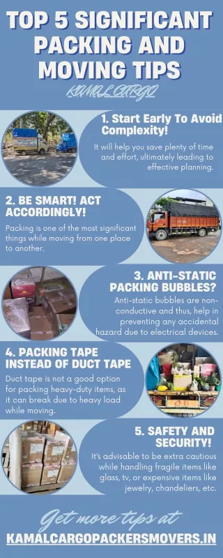 Top 5 Significant Packing And Moving Tips