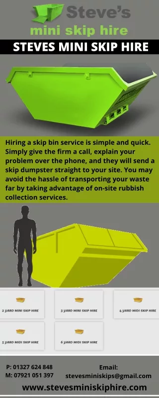 STEVES MINI SKIP HIRE