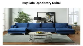 Sofa Upholstery -bestcarpentrydubai