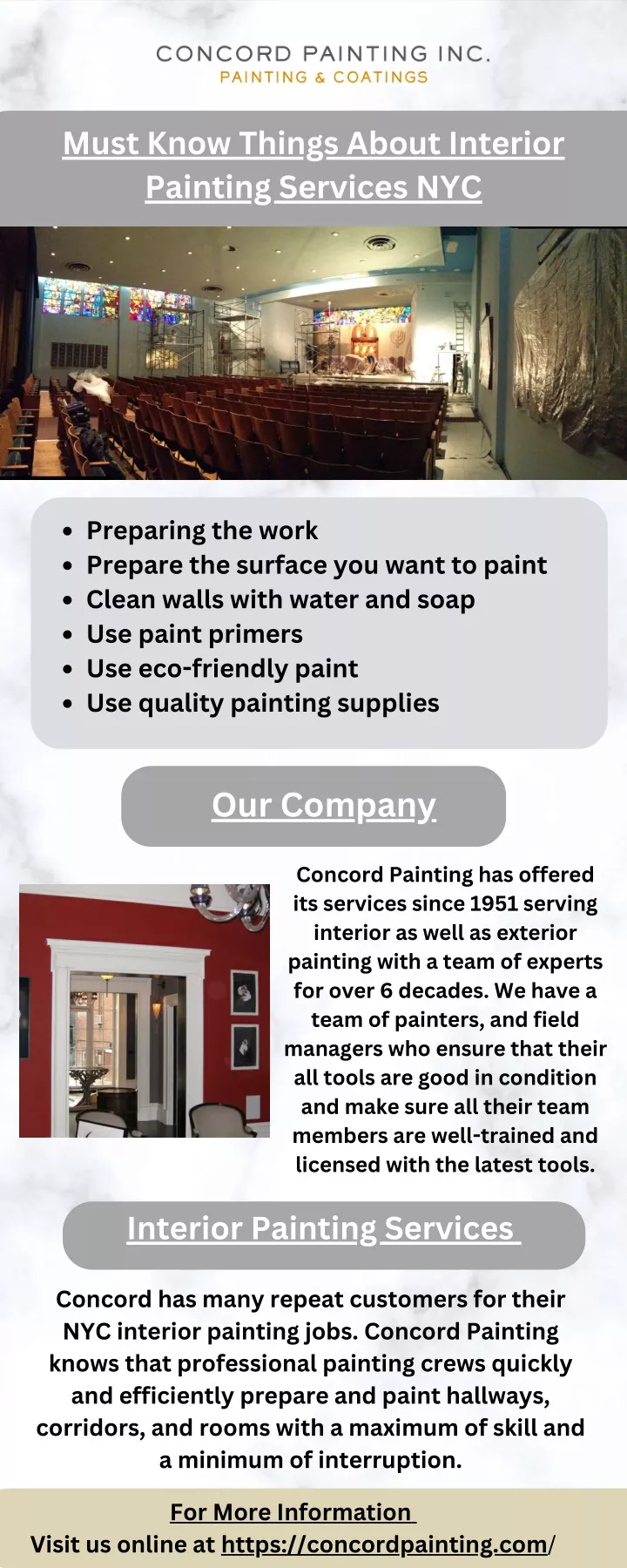 must know things about interior painting services