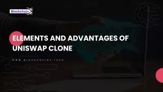 Elements and Advantages Of Uniswap Clone