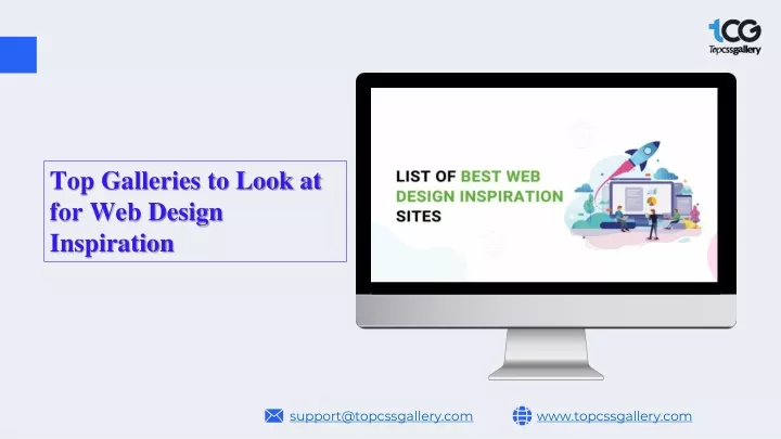 top galleries to look at for web design