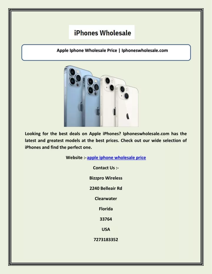 apple iphone wholesale price iphoneswholesale com