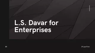 l s davar for enterprises