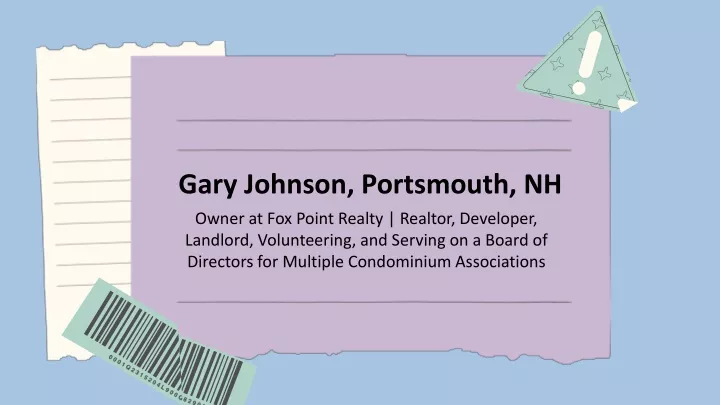 gary johnson portsmouth nh