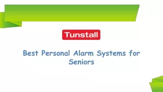 Best Personal Alarm Systems for Seniors