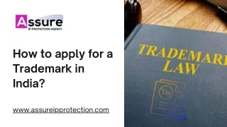 How to apply for a Trademark in India