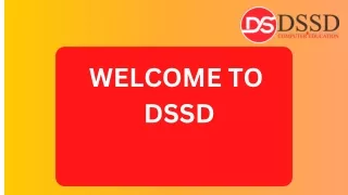 welcome to dssd